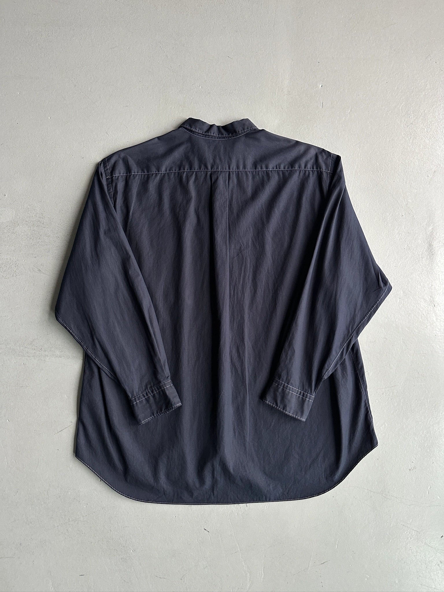 COMME DES GARÇONS- F/W 1990 LONG SLEEVE SHIRT WITH KEY RINGS CLOSURE