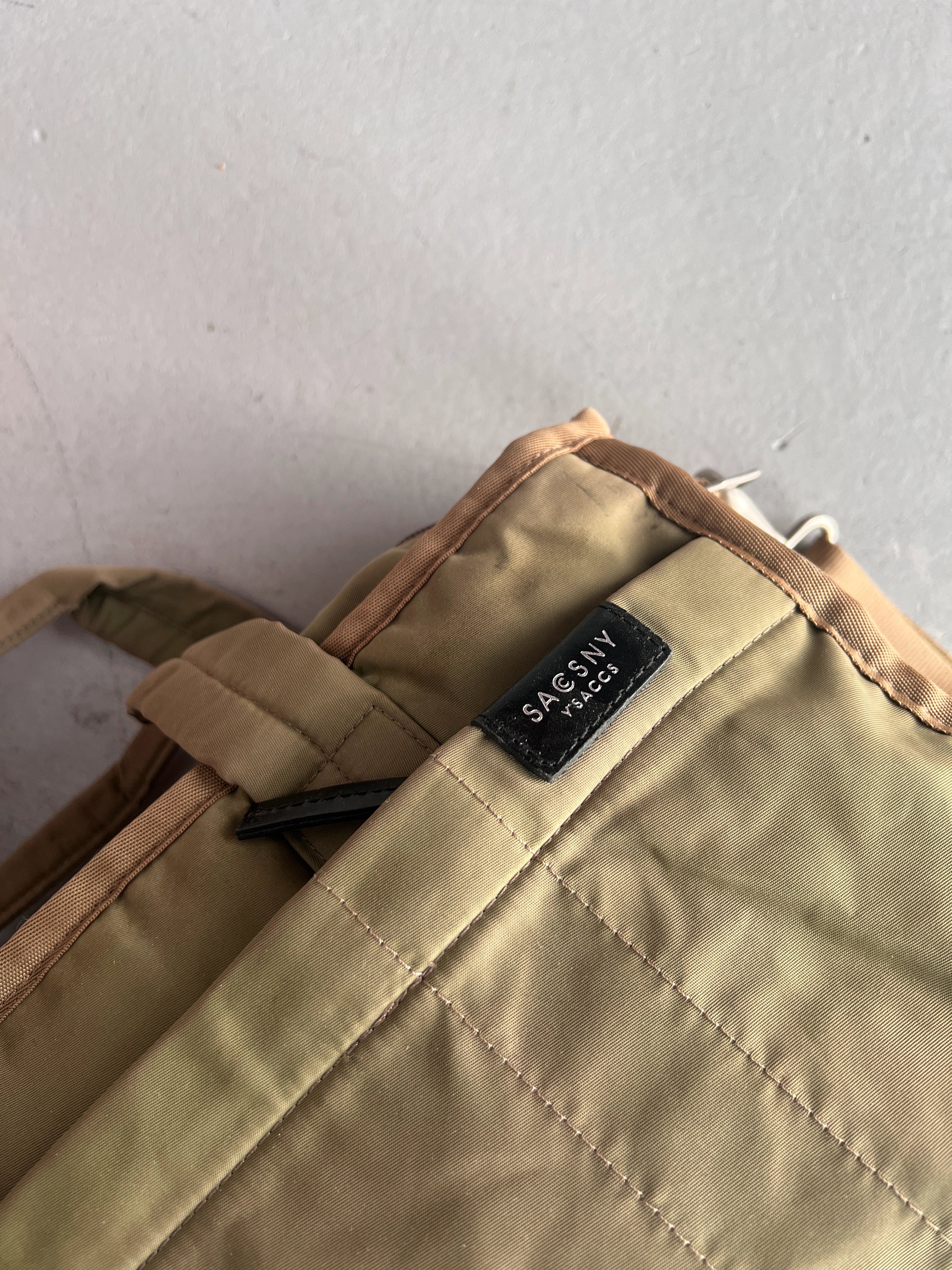 YOHJI YAMAMOTO Y'SACCS - 1990s 2 IN 1 NYLON BAG