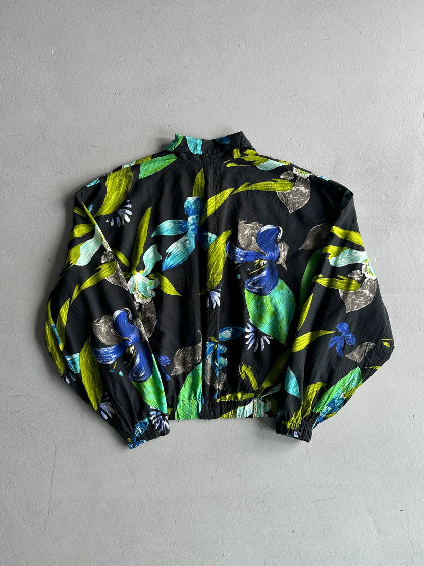 ISSEY MIYAKE - S/S 1996 FLORAL PRINT BOXY FIT LIGHT JACKET