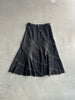 CORVO BIANCO - 2000s ASYMMETRICAL DENIM SKIRT