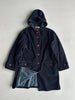 ARMANI JEANS - 1990s CORDUROY HOODED COAT