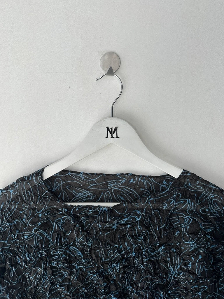 ISSEY MIYAKE PERMANENTE - late 1980s 3D SPIKE LONG SLEEVE TOP