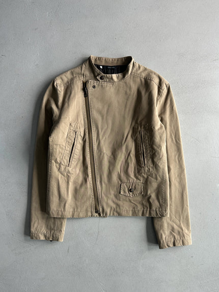 DSQUARED2 - 2000s OFF CENTER ZIP CROP FIT JACKET