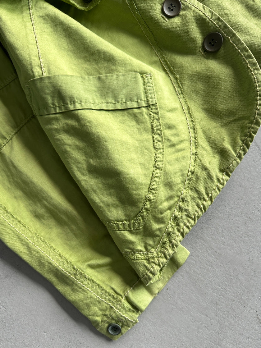 MARITHÉ + FRANÇOIS GIRBAUD - S/S 2006 TIE FRONT COTTON BLAZER