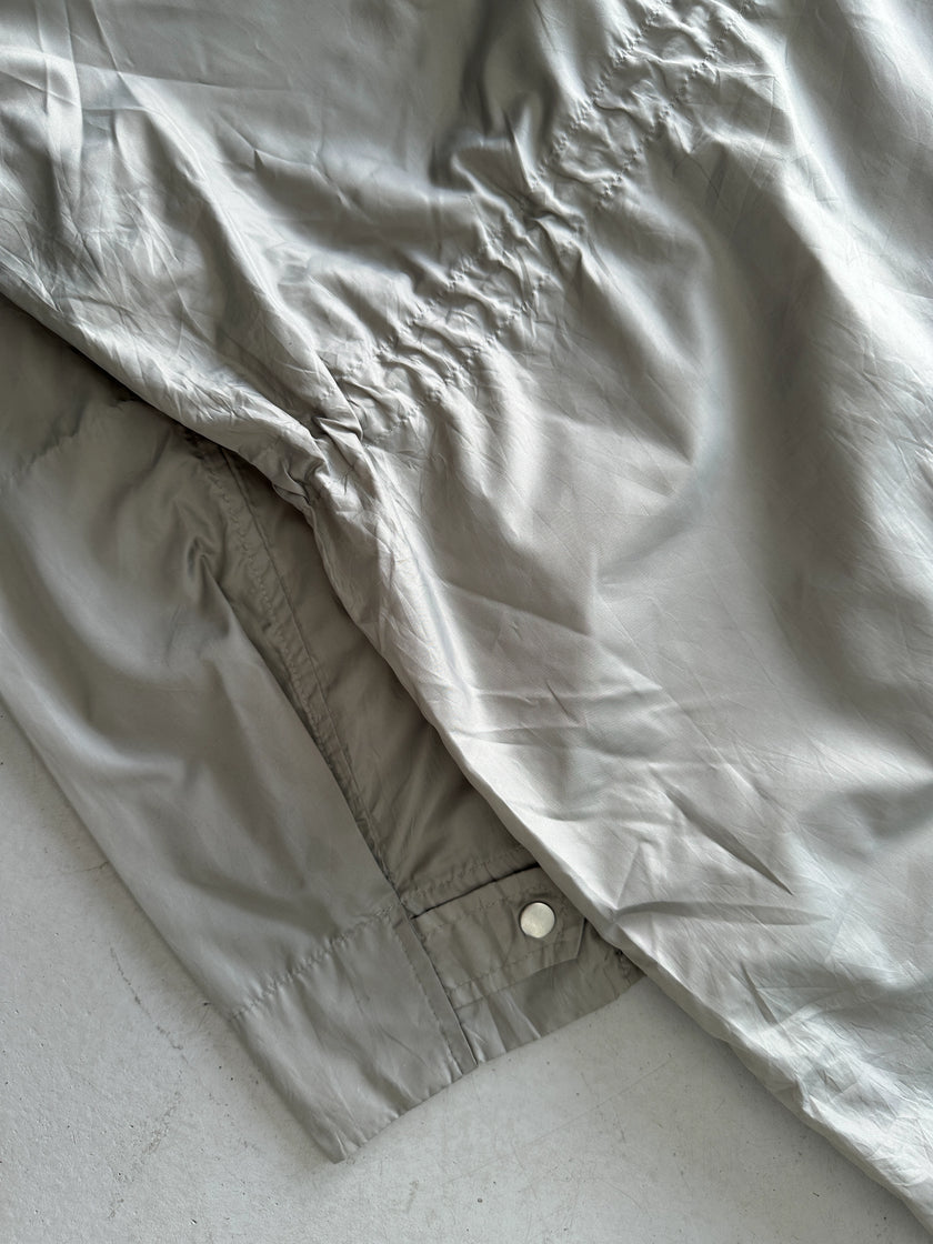 ISSEY MIYAKE WINDCOAT - 1980s FOLDABLE LONG WINDBREAKER JACKET