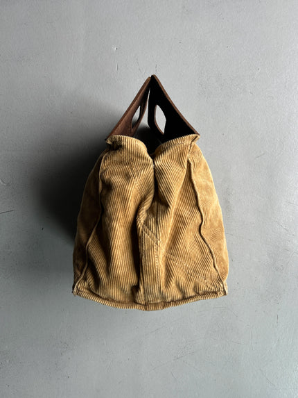 DIESEL SPARE PARTS - 2000s CORDUROY BOX BAG
