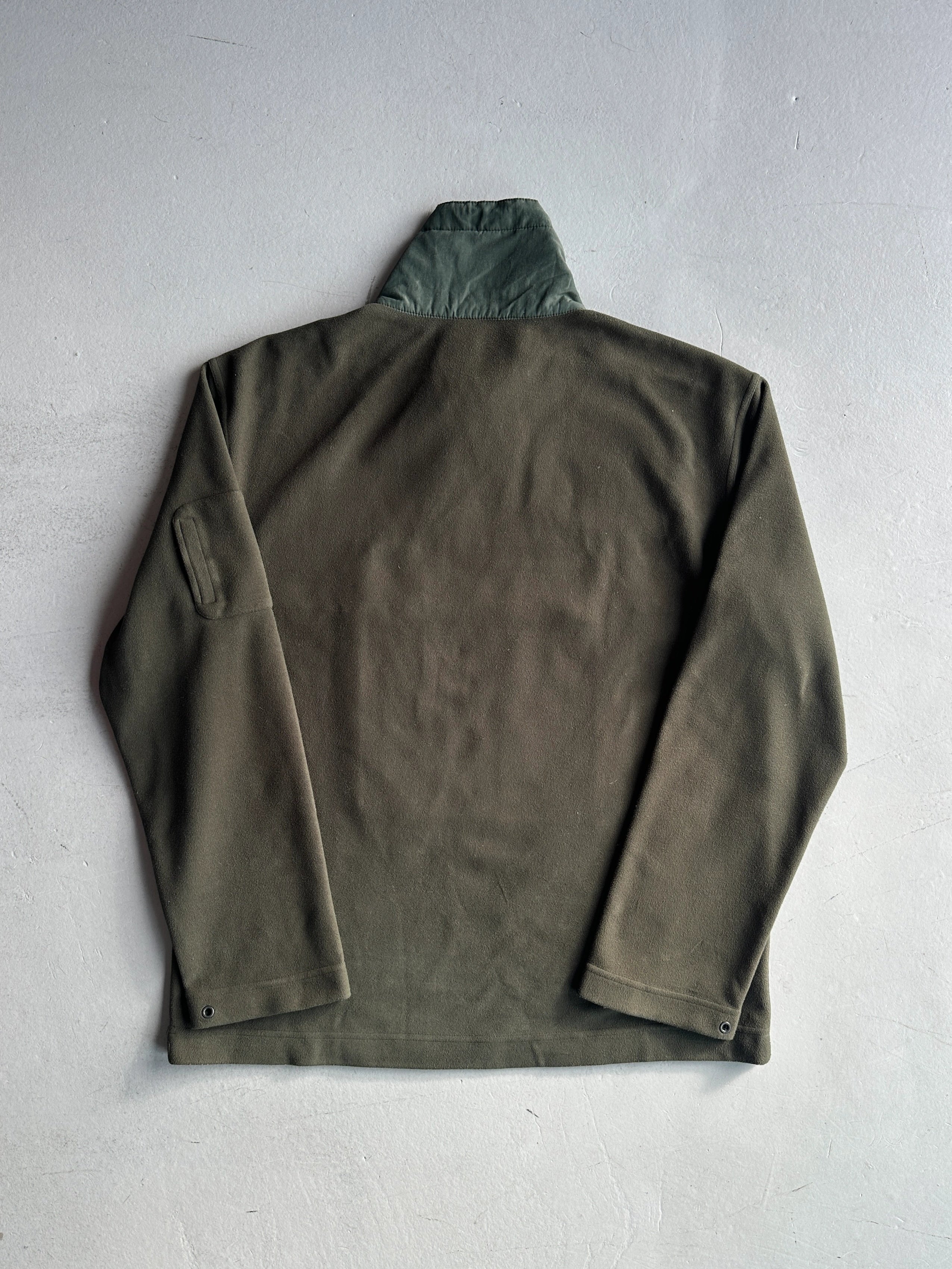 GIANFRANCO FERRÉ SPORT - 1990s SAMPLE FLEECE WITH CONTRASTING NYLON COLLAR