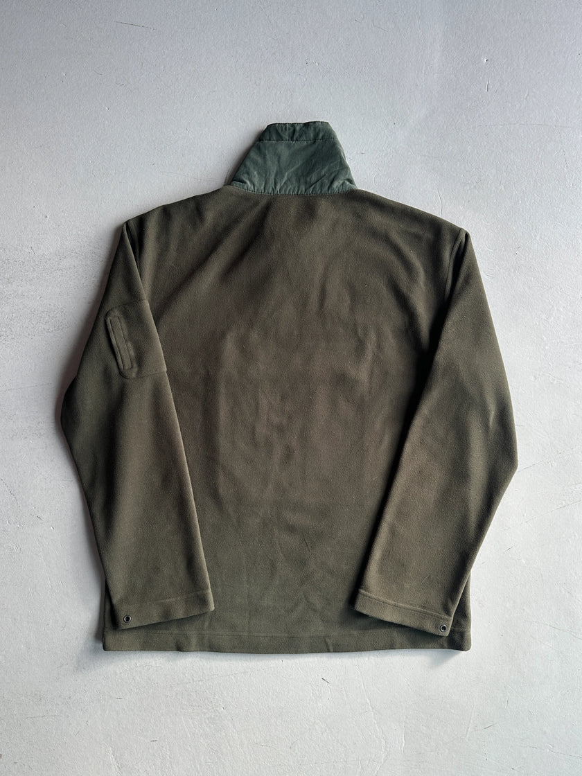 GIANFRANCO FERRÉ SPORT - 1990s SAMPLE FLEECE WITH CONTRASTING NYLON COLLAR