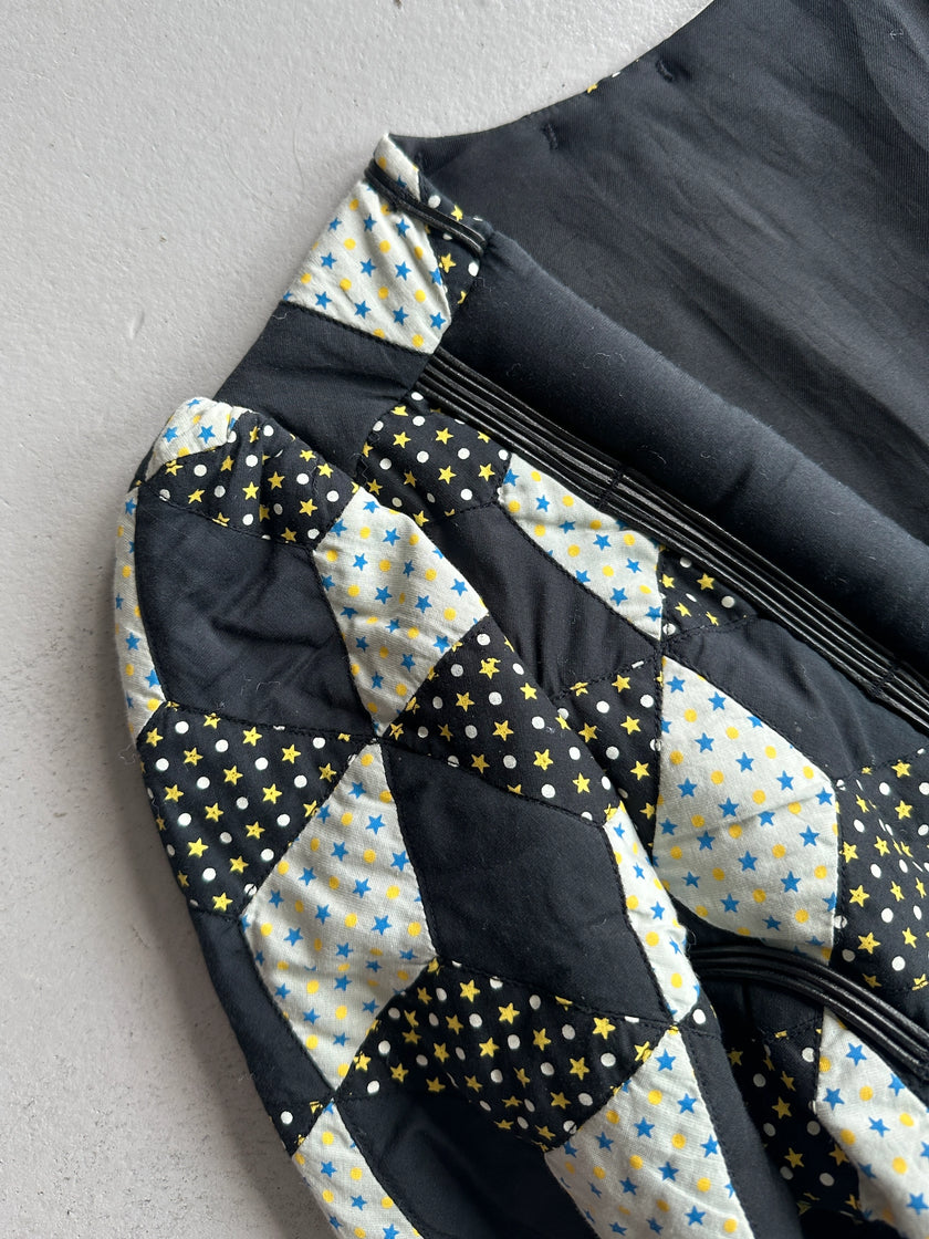 MAHARISHI - 2000s STRUCTURED QUILTED CARDIGAN