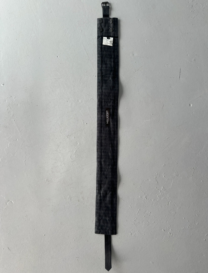 NEIL BARRETT - early 2000s LINEN WAIST BELT