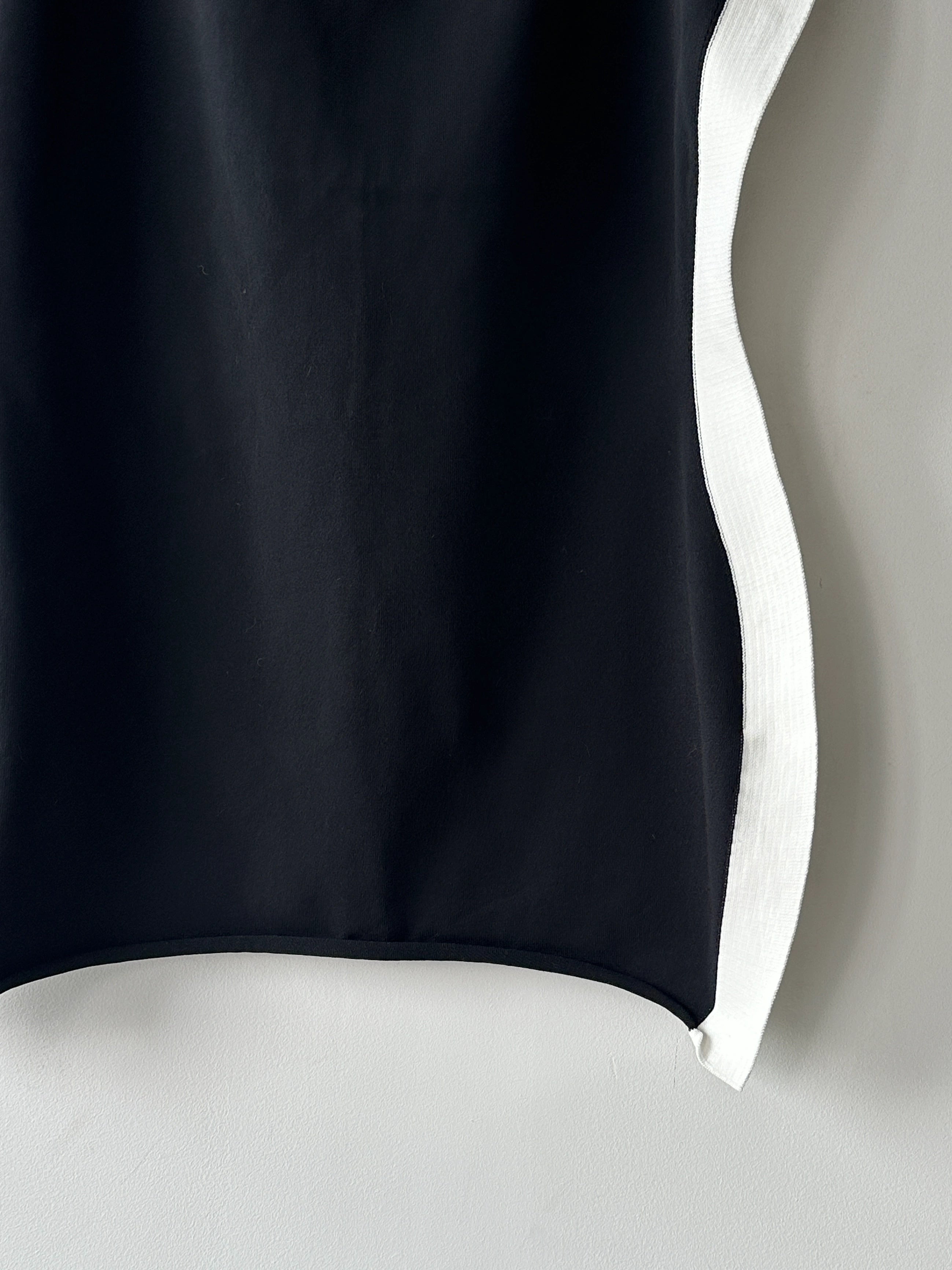 ISSEY MIYAKE -  F/W 2023 SCULPTURAL SKIRT WITH CURVED SIDE PANELS