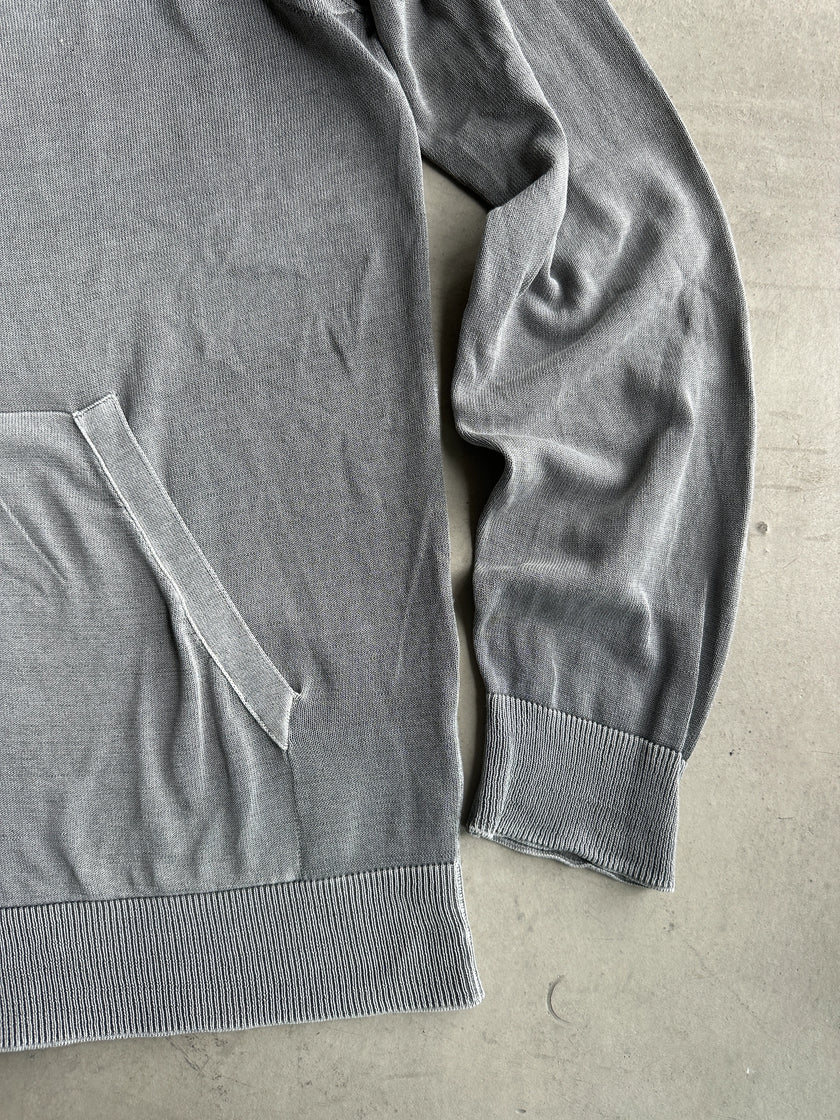 STONE ISLAND - 2000s HOODED KNIT SWEATER