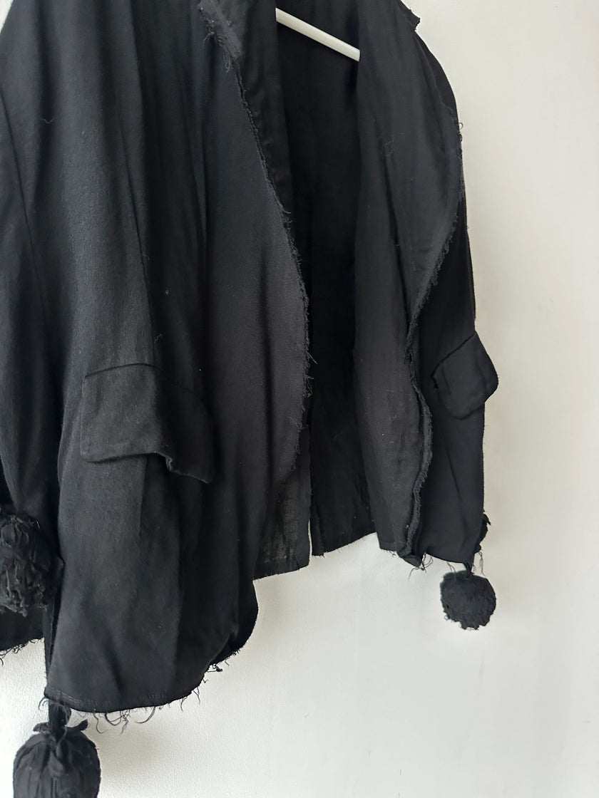 COMME DES GARÇONS - S/S 2003 POM-POM BLAZER CAPE