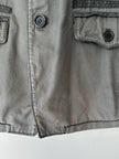 BIKKEMBERGS - S/S 2008 JACKET WITH LEATHER PANELS