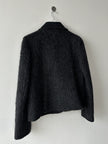 EMPORIO ARMANI - F/W 2010 FUZZY WOOL FUNNEL NECK JACKET