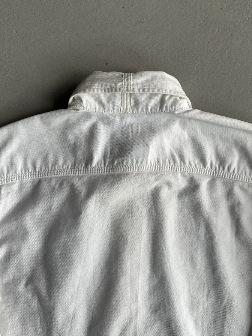 JUNYA WATANABE X BROOKS BROTHERS - A/W 2008 CHECKED PANELS LONG SLEEVE SHIRT