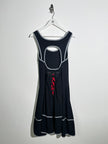 MARITHÉ + FRANÇOIS GIRBAUD - early 2000s DRESS WITH CUT OUT BACK