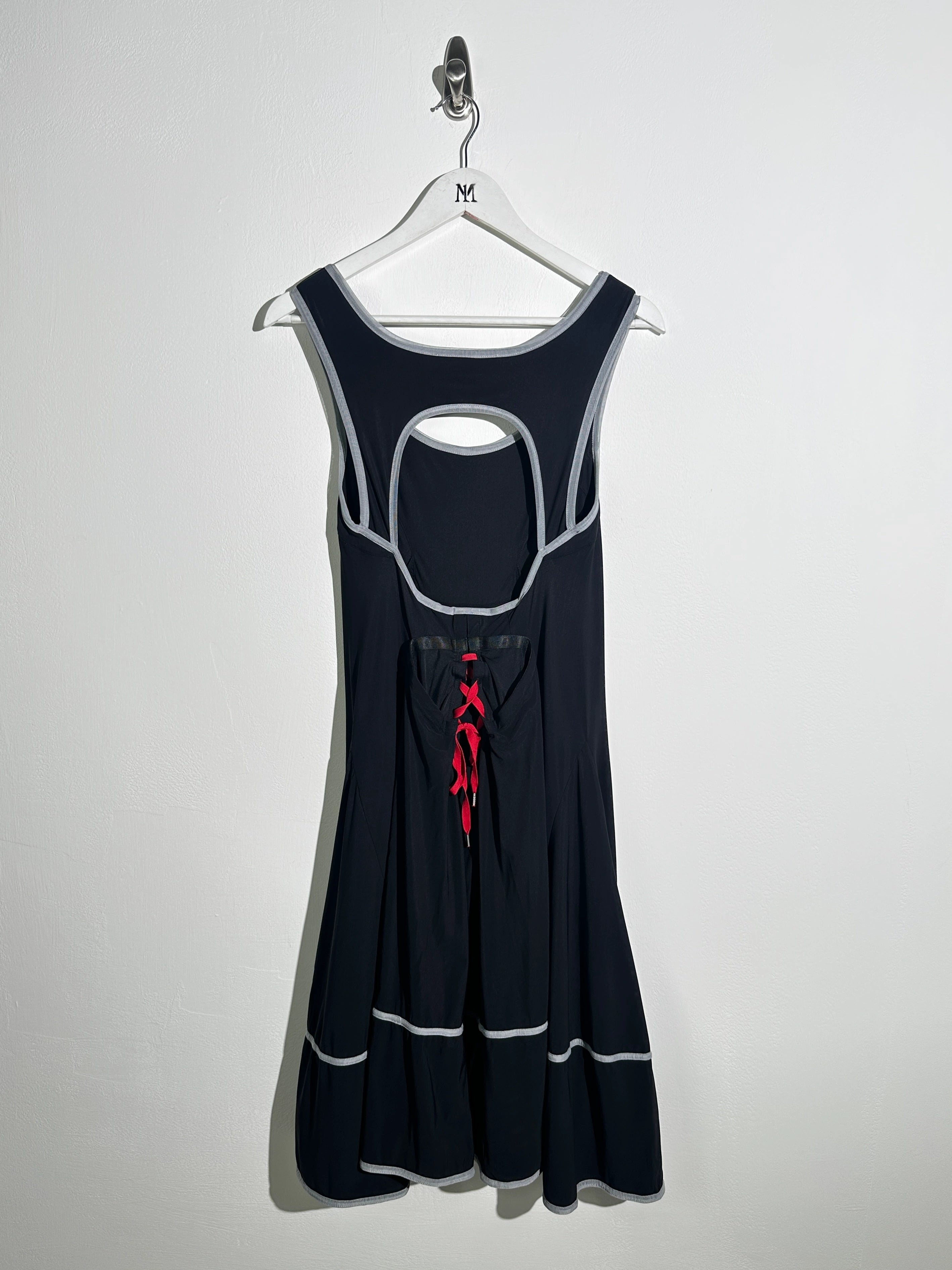 MARITHÉ + FRANÇOIS GIRBAUD - early 2000s DRESS WITH CUT OUT BACK