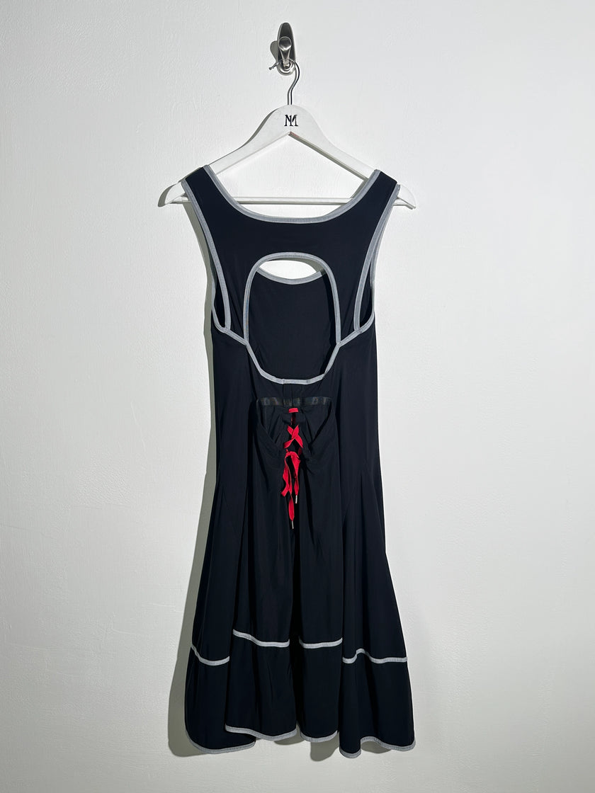MARITHÉ + FRANÇOIS GIRBAUD - early 2000s DRESS WITH CUT OUT BACK