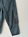 JAPANESE LABEL early 2000s WRAP PANEL CROPPED TROUSERS
