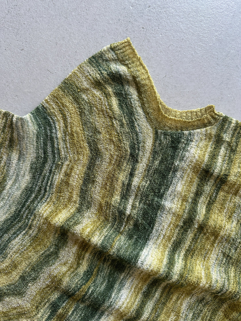 HIROKO KOSHINO - 1990s SEMI SHEER KNIT TOP