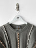 ISSEY MIYAKE -  circa 1984 OVERSIZED JUMPER WITH 3D KNIT DETAILING