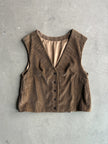 1970s CORDUROY WAISTCOAT