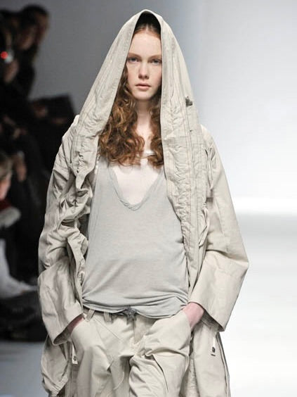 MARITHÉ + FRANÇOIS GIRBAUD - F/W 2008 RUCHED FRONT ADJUSTABLE JACKET