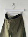 YOHJI YAMAMOTO Y'S - late 1990s CURVED LEG CAPRI TROUSERS