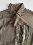 YOHJI YAMAMOTO Y'S - S/S 2001 ASYMMETRICAL SHIRT WITH DETACHABLE DETAIL AT COLLAR