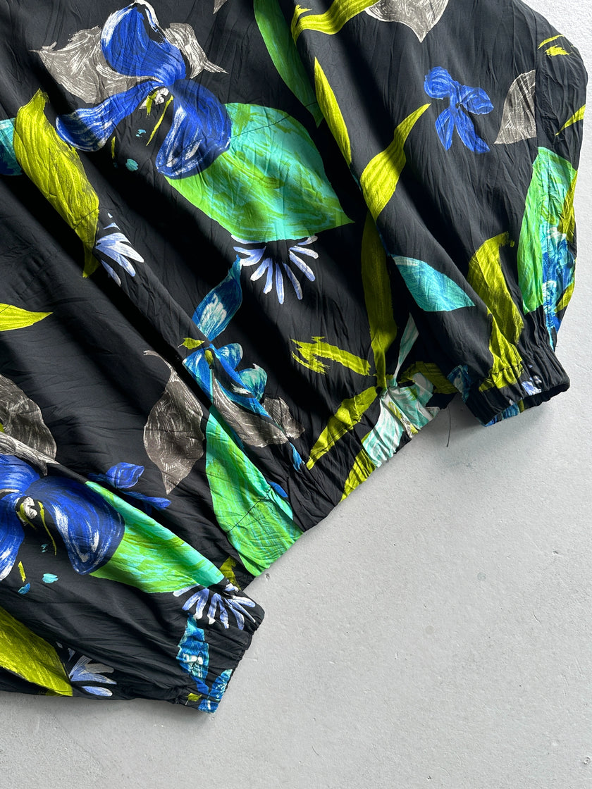 ISSEY MIYAKE - S/S 1996 FLORAL PRINT BOXY FIT LIGHT JACKET