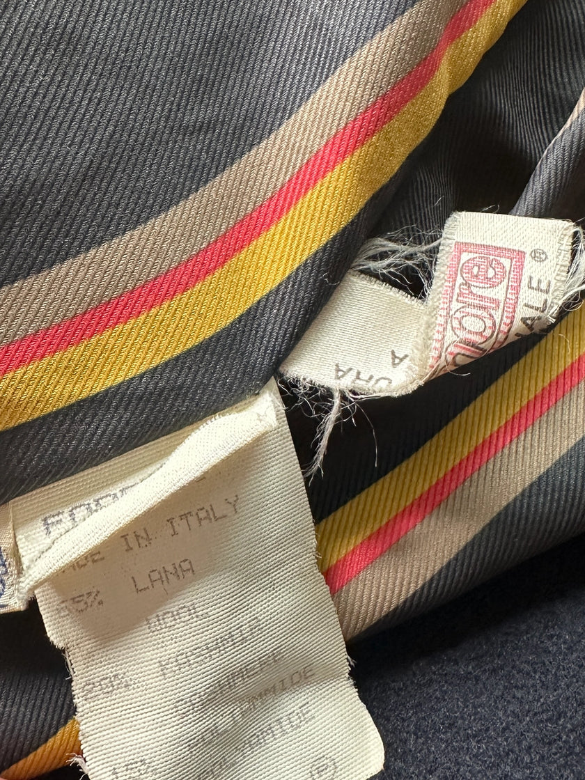 VALENTINO - 1980s WOOL AND CASHMERE BOMBER JACKET