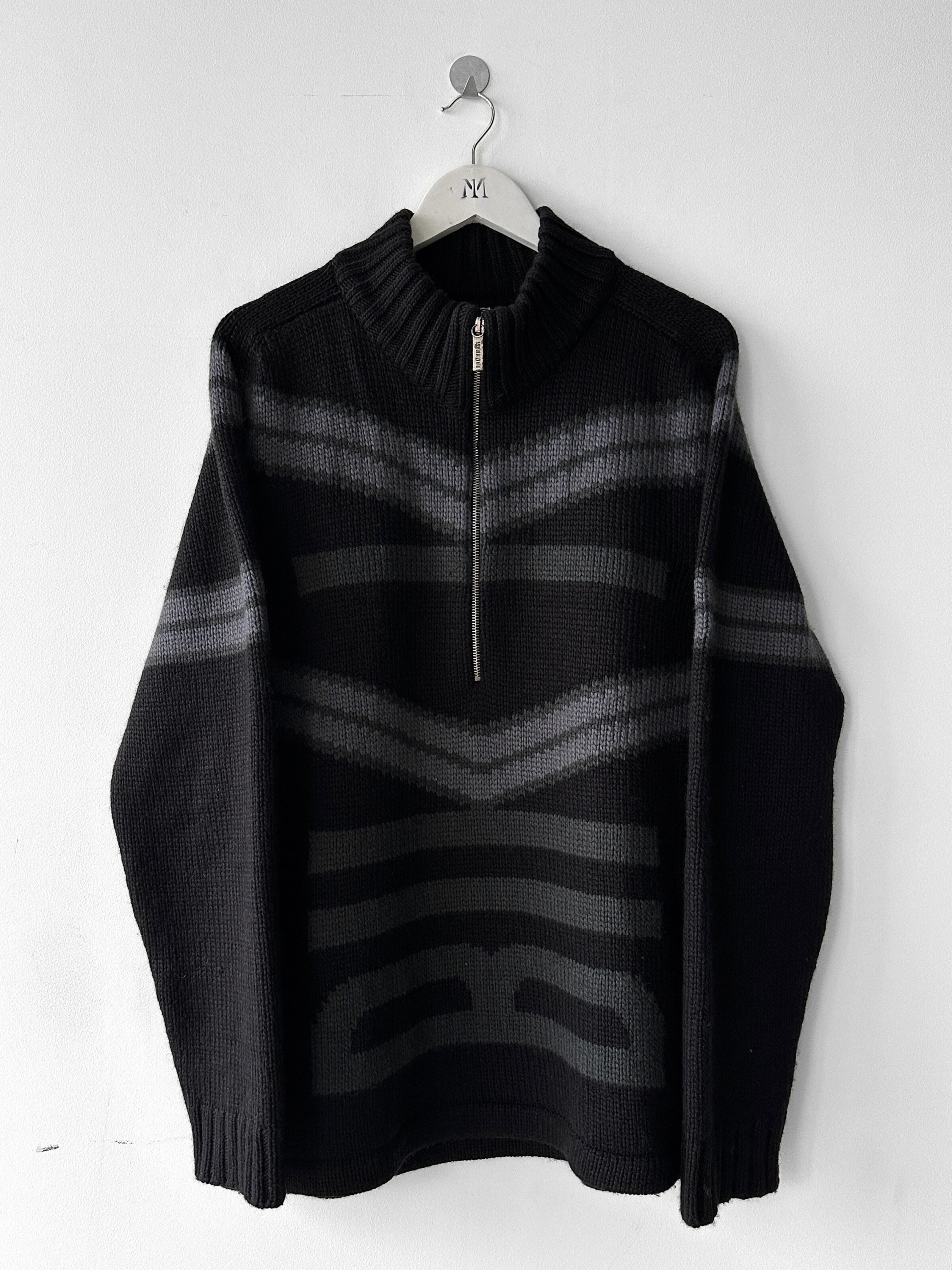 BIKKEMBERGS - F/W 2006 TURTLENECK CHUNKY KNIT JUMPER