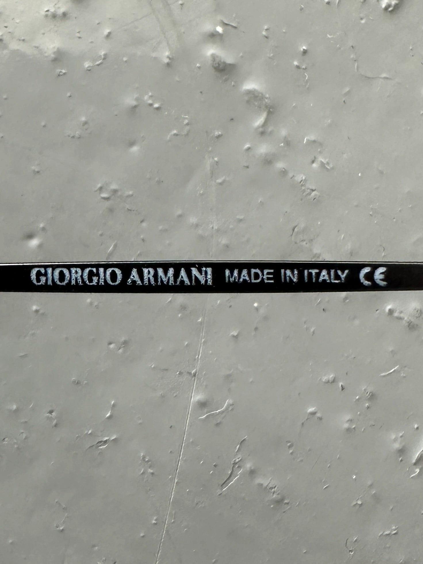 GIORGIO ARMANI -  1990s RIMLESS OVAL SUNGLASSES