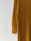 ISSEY MIYAKE - 1970s CHUNKY KNIT CREW NECK DRESS