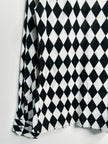 AGNÈS B. - 2000s CRINKLED ZIPPED SHIRT