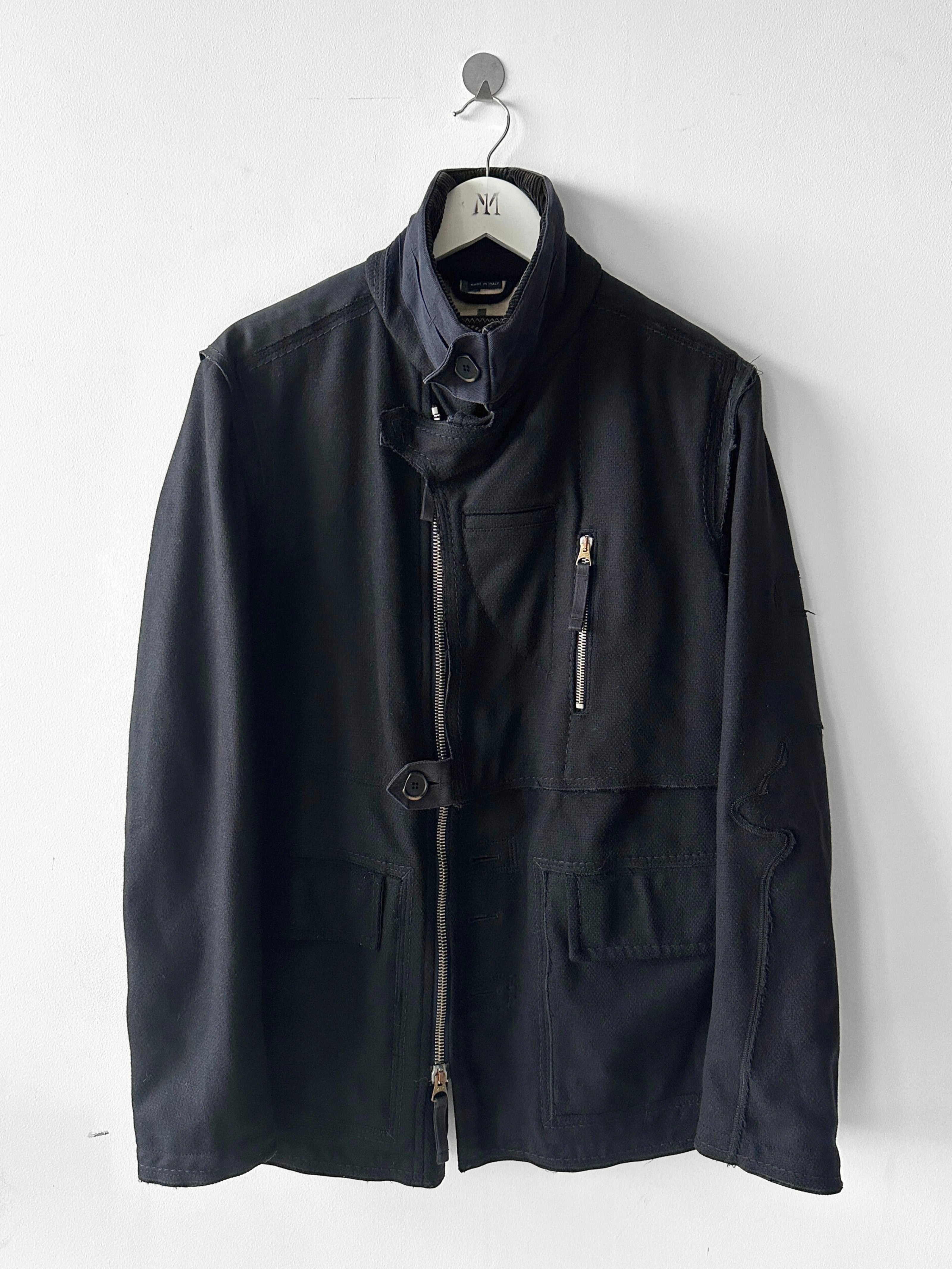 MARITHÉ + FRANÇOIS GIRBAUD - early 2000s STRAIGHT FIT JACKET