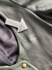 KENZO - 1990s SCOOP NECKLINE LEATHER JACKET