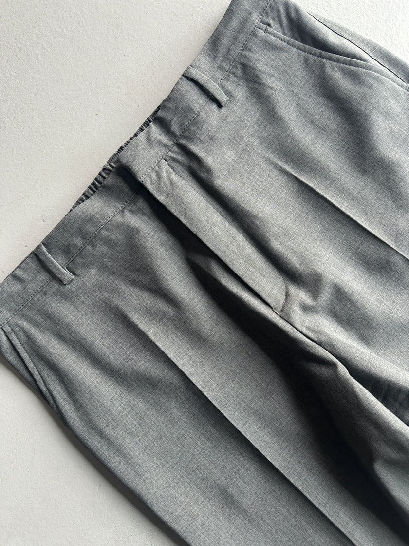 KENZO - 2000s TAILORED TROUSERS WITH ELASTICATED ANKLES