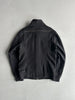 ANDREW MACKENZIE - F/W 2004 WOOL BOMBER JACKET WITH ZIP DETAILS