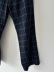 BURBERRYS - 1980s RELAXED FIT CHECKED TROUSERS