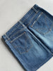 DOLCE & GABBANA - 1990s DENIM MINI SKIRT WITH FLUO DETAILS