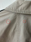 VALENTINO - late 1980s CROP FIT LIGHT BOMBER JACKET