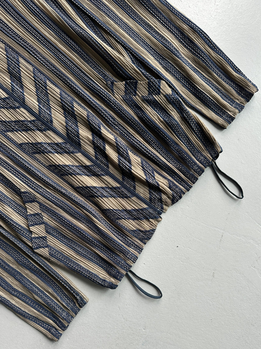 ISSEY MIYAKE PLEATS PLEASE - S/S 2001 ZIPPED PLEATED JACKET