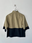 DRIES VAN NOTEN - 2010s COLOUR BLOCK BOXY FIT SHIRT