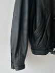 LES MILLÉSIMES DE MARITHÉ & FRANÇOIS GIRBAUD - early 1990s LEATHER BOMBER JACKET