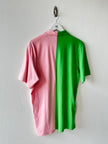COMME DES GARÇONS - S/S 2005 TWO TONE POLO T-SHIRT