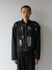 CALUGI E GIANNELLI 1980s LUCKY SYMBOLS BOMBER JACKET
