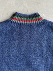 2000s LOOSE THREADS MOCK NECK KNIT JUMPER