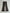 ARMANI JEANS - 2000s WIDE LEG DISTRESSED LEATHER TROUSERS